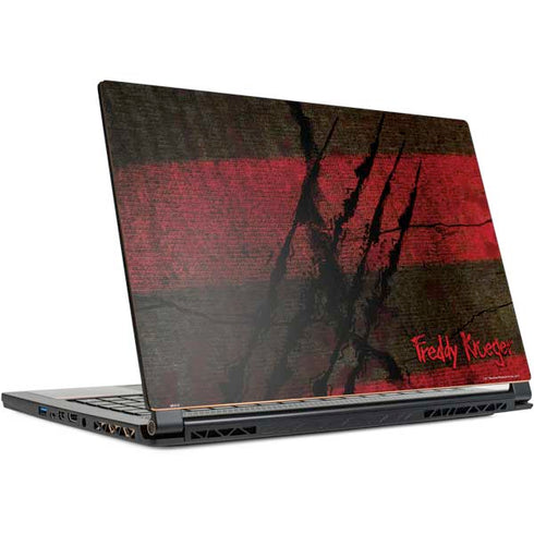 Nightmare on Elm Street Freddy Krueger Scratch MSI GS65 Stealth Laptop Skin
