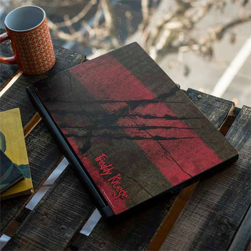 Nightmare on Elm Street Freddy Krueger Scratch MSI GS65 Stealth Laptop Skin