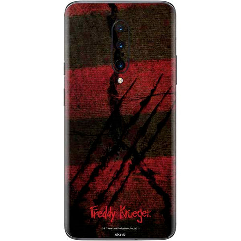 Nightmare on Elm Street Freddy Krueger Scratch OnePlus 7 Pro Skin