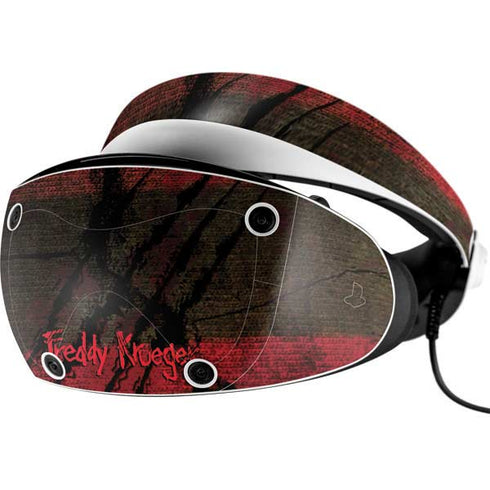Nightmare on Elm Street Freddy Krueger Scratch PlayStation VR2 Skin