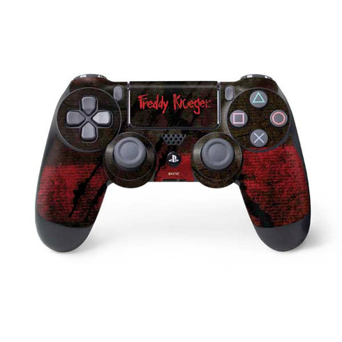 Nightmare on Elm Street Freddy Krueger Scratch PS4 Controller Skin