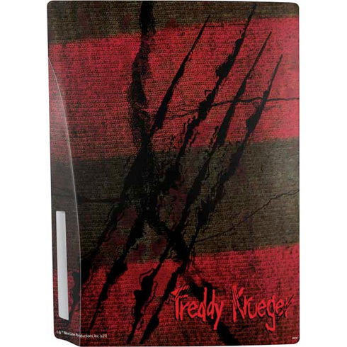 Nightmare on Elm Street Freddy Krueger Scratch PS5 Console Skin