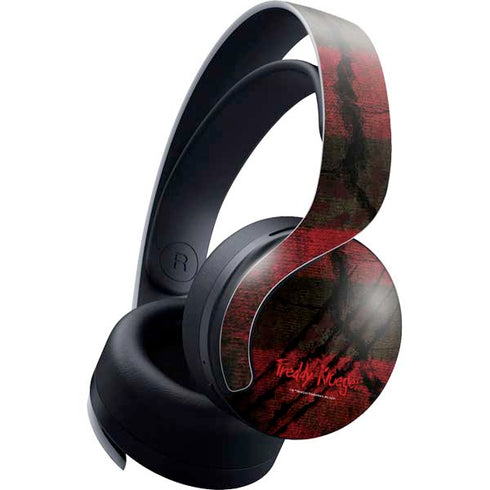 Nightmare on Elm Street Freddy Krueger Scratch PULSE 3D Wireless Headset for PS5 Skin