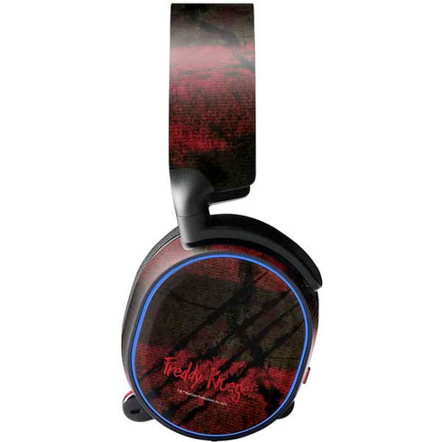 Nightmare on Elm Street Freddy Krueger Scratch SteelSeries Arctis 3 Skin