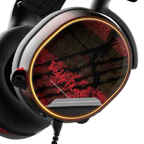 Nightmare on Elm Street Freddy Krueger Scratch SteelSeries Arctis 3 Skin