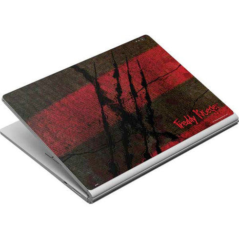 Nightmare on Elm Street Freddy Krueger Scratch Surface Book Skin
