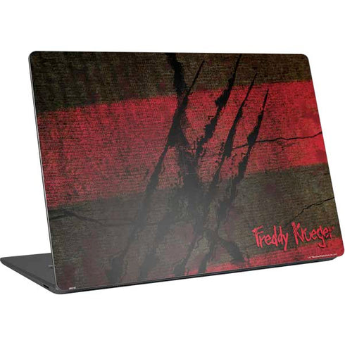 Nightmare on Elm Street Freddy Krueger Scratch Surface Laptop 4 15in Skin
