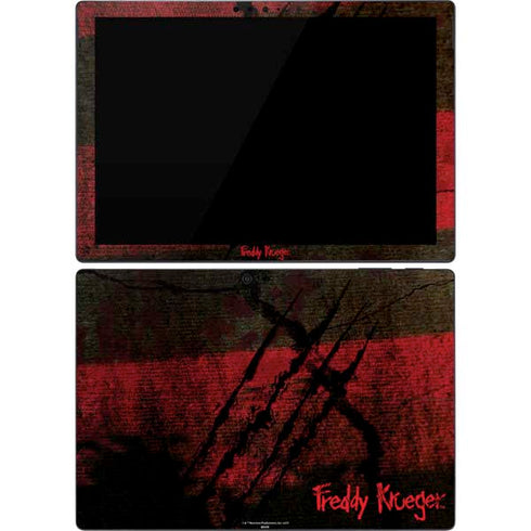 Nightmare on Elm Street Freddy Krueger Scratch Surface Pro 7 Skin