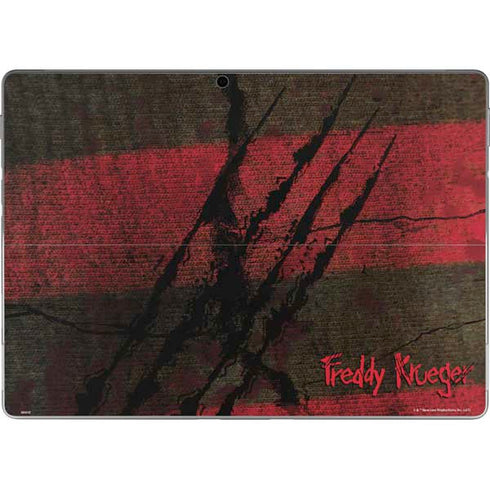 Nightmare on Elm Street Freddy Krueger Scratch Surface Pro 8 Skin