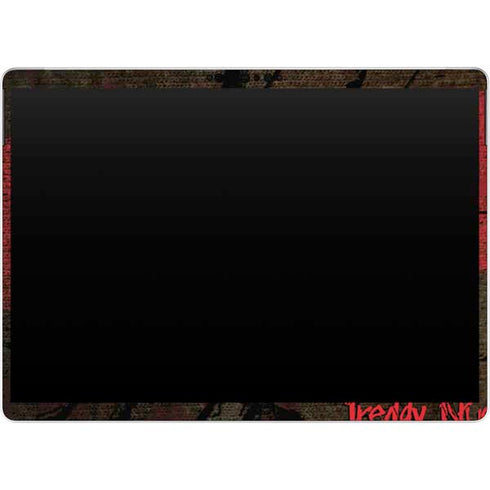 Nightmare on Elm Street Freddy Krueger Scratch Surface Pro 8 Skin
