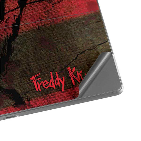 Nightmare on Elm Street Freddy Krueger Scratch Surface Pro 8 Skin
