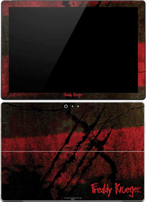 Nightmare on Elm Street Freddy Krueger Scratch Surface Pro (2017) Skin