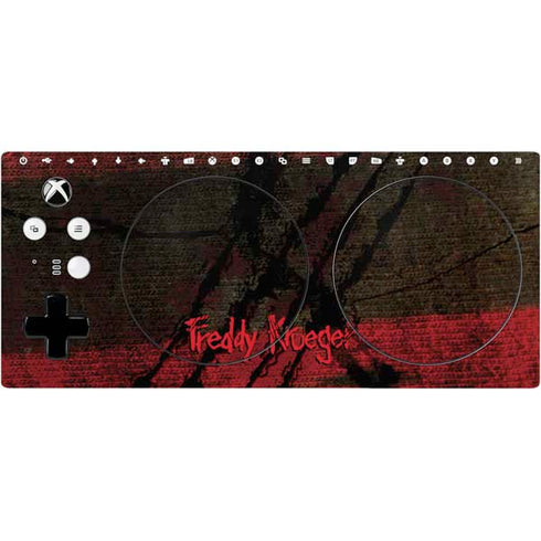 Nightmare on Elm Street Freddy Krueger Scratch Xbox Adaptive Controller Skin