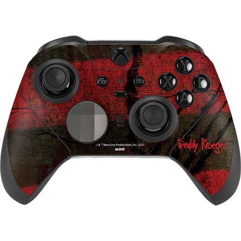 Nightmare on Elm Street Freddy Krueger Scratch Xbox Elite Wireless Controller Series 2 Skin