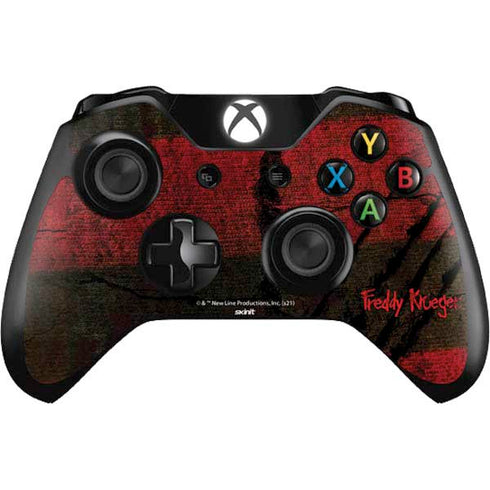 Nightmare on Elm Street Freddy Krueger Scratch Xbox One Controller Skin
