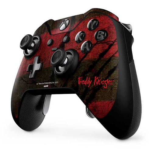 Nightmare on Elm Street Freddy Krueger Scratch Xbox One Elite Controller Skin