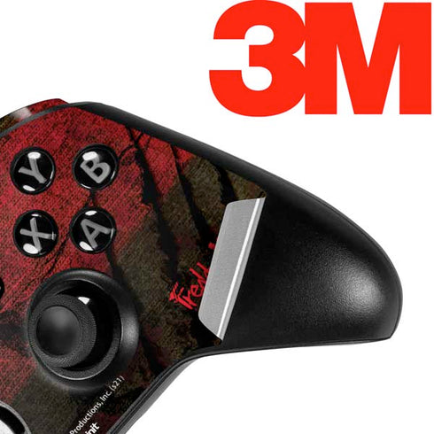Nightmare on Elm Street Freddy Krueger Scratch Xbox One Elite Controller Skin
