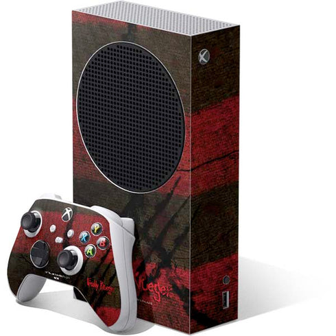 Nightmare on Elm Street Freddy Krueger Scratch Xbox Series S Bundle Skin