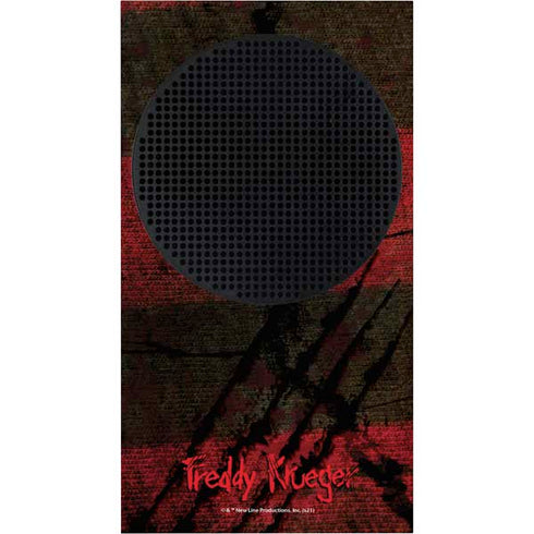 Nightmare on Elm Street Freddy Krueger Scratch Xbox Series S Console Skin