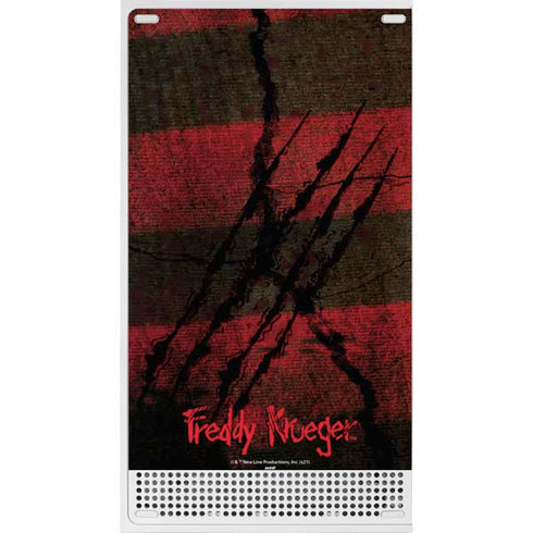 Nightmare on Elm Street Freddy Krueger Scratch Xbox Series S Console Skin