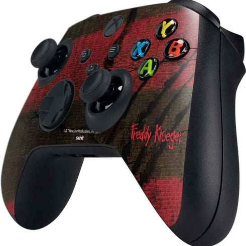 Nightmare on Elm Street Freddy Krueger Scratch Xbox Series X Controller Skin