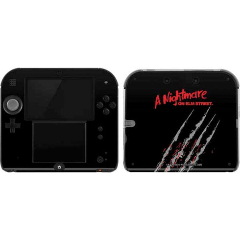 Nightmare on Elm Street Freddy Krueger Slash Nintendo 2DS Skin