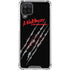 Nightmare on Elm Street Freddy Krueger Slash Galaxy A12 Clear Case
