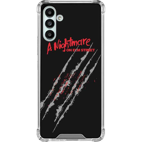 Nightmare on Elm Street Freddy Krueger Slash Galaxy A13 5G Clear Case