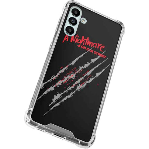 Nightmare on Elm Street Freddy Krueger Slash Galaxy A13 5G Clear Case