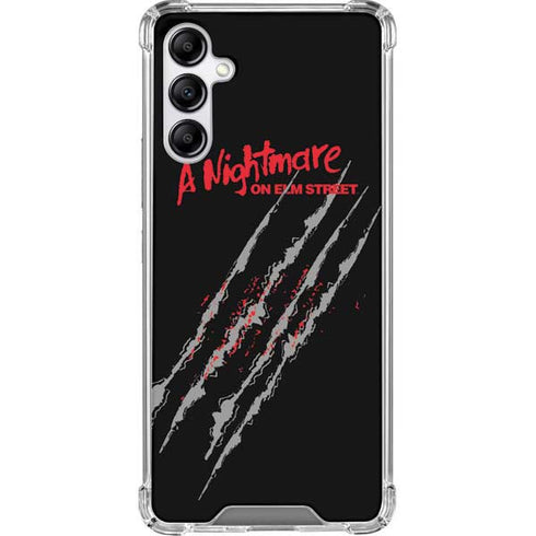 Nightmare on Elm Street Freddy Krueger Slash Galaxy A14 5G Clear Case