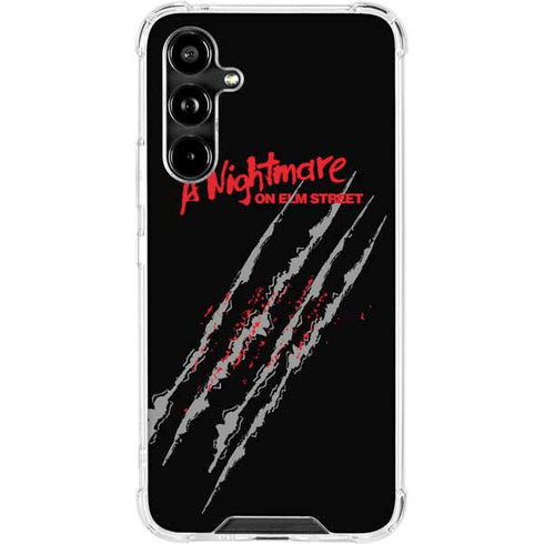 Nightmare on Elm Street Freddy Krueger Slash Galaxy A54 5G Clear Case