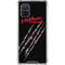 Nightmare on Elm Street Freddy Krueger Slash Galaxy A71 5G Clear Case