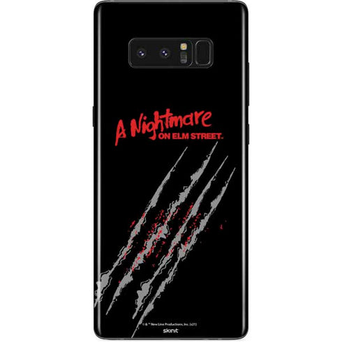 Nightmare on Elm Street Freddy Krueger Slash Galaxy Note 8 Skin
