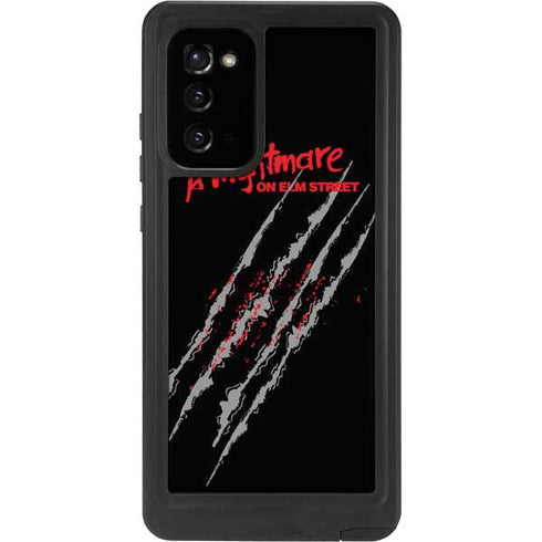 Nightmare on Elm Street Freddy Krueger Slash Galaxy Note20 5G Waterproof Case