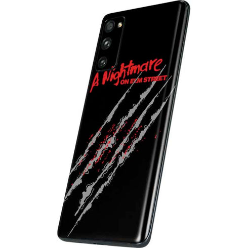 Nightmare on Elm Street Freddy Krueger Slash Galaxy S20 Fan Edition Skin