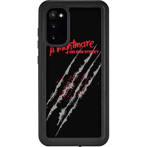 Nightmare on Elm Street Freddy Krueger Slash Galaxy S20 Waterproof Case
