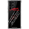 Nightmare on Elm Street Freddy Krueger Slash Galaxy S22 Ultra Clear Case