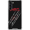 Nightmare on Elm Street Freddy Krueger Slash Galaxy S23 Plus Clear Case