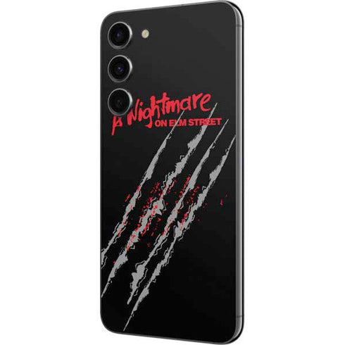 Nightmare on Elm Street Freddy Krueger Slash Galaxy S23 Plus Skin