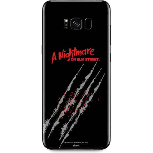 Nightmare on Elm Street Freddy Krueger Slash Galaxy S8 Skin
