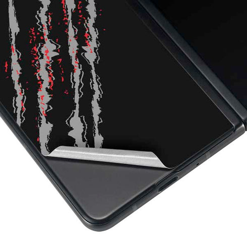 Nightmare on Elm Street Freddy Krueger Slash Galaxy Z Fold3 5G Skin
