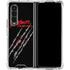 Nightmare on Elm Street Freddy Krueger Slash Galaxy Z Fold4 5G Clear Case