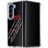 Nightmare on Elm Street Freddy Krueger Slash Galaxy Z Fold5 5G Clear Case