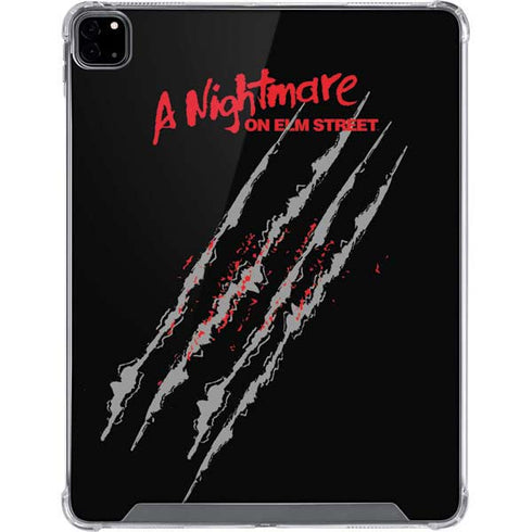 Nightmare on Elm Street Freddy Krueger Slash iPad Pro 12.9in (2020) Clear Case
