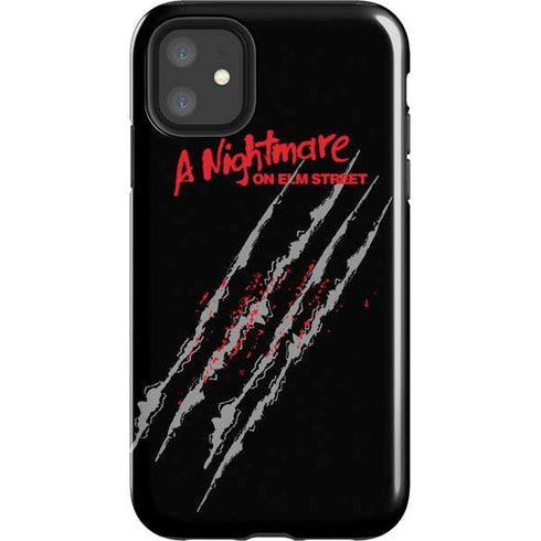Nightmare on Elm Street Freddy Krueger Slash iPhone 11 Impact Case