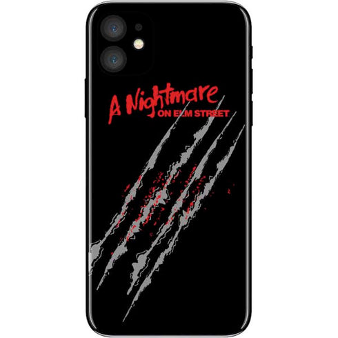 Nightmare on Elm Street Freddy Krueger Slash iPhone 11 Skin