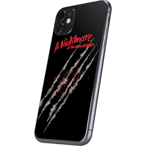 Nightmare on Elm Street Freddy Krueger Slash iPhone 11 Skin