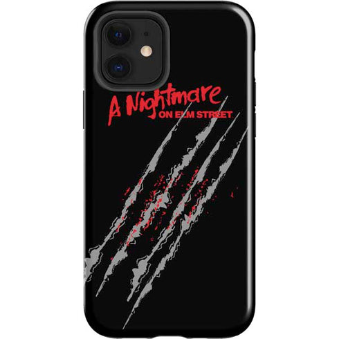Nightmare on Elm Street Freddy Krueger Slash iPhone 12 Impact Case