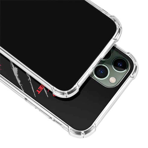 Nightmare on Elm Street Freddy Krueger Slash iPhone 12 Pro Clear Case