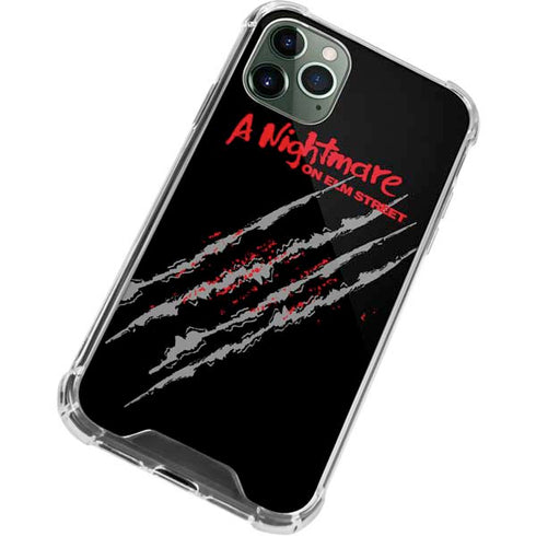 Nightmare on Elm Street Freddy Krueger Slash iPhone 12 Pro Max Clear Case